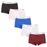 5PACK Calvin Klein Men's Boxer Shorts Multicolored