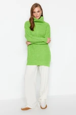 Trendyol Green Turtleneck Thessaloniki Knit Soft Knitwear Sweater