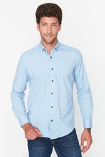 Camicia da uomo Trendyol Burgundy