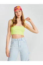 Koton Crop Singlets, Throat Straps