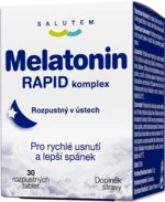 Salutem Pharma Melatonin Rapid komplex ODT pod jazyk 30 tablet