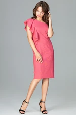 Lenitif Woman's Dress K488 Coral