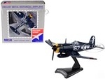 Vought F4U Corsair Fighter Aircraft 167 "VF-84 Wolf Gang" United States Navy 1/100 Diecast Model Airplane by Postage Stamp