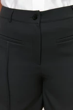 Trendyol Curve Black Mini Woven Shorts