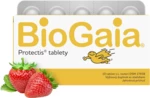 BioGaia ProTectis žuvacie tablety jahodová príchuť 10 ks