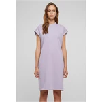 Women's Oversized Terry Dress - Purple