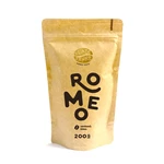 Káva Zlaté Zrnko - Romeo (Směs 85% arabika a 15% robusta) - "UNIVERZÁLNÍ" 200 g MLETÁ: Mletí na moku, filtr, aeropress, frenchpress (hrubé)