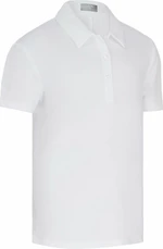 Callaway Youth Micro Hex Swing Tech Polo Alb strălucitor M