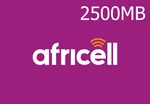 Africell 2500MB Data Mobile Top-up SL