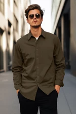 Trendyol Limited Edition Khaki Gabardine Comfort Fit Limited Edition Shirt Jacket
