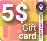 SteamLevelU 5 USD Gift Card