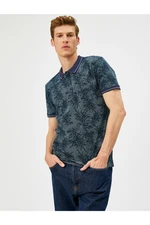 Koton Polo T-shirt - Dark blue - Regular fit