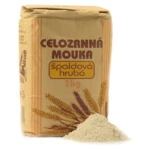 NATURAL JIHLAVA Múka celozrnná špaldová hrubá natural 1000 g