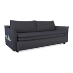 Antracytowa rozkładana sofa Miuform Charming Charlie