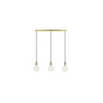 Złota lampa wisząca Markslöjd Sky Three