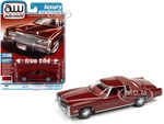 1975 Cadillac Eldorado Firethorn Red Metallic with Rear Section of Roof Matt Dark Red "Luxury Cruisers" Limited Edition to 14910 pieces Worldwide 1/6