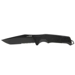 Nůž Trident FX Serrated SOG® – Černá čepel, Černá (Barva: Černá, Varianta: Černá čepel)
