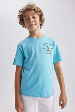 DEFACTO Printed Short Sleeve T-Shirt