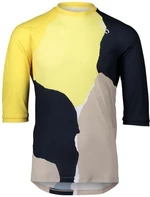 POC Women's Pure 3/4 Jersey Color Splashes Dres Multi Sulfur Yellow 2XL