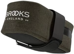 Brooks Scape Saddle Pocket Bag Waterproof main fabric Negru-Verde închis 0,7 L Bike Saddle Bag