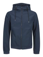 Jack&Jones PLUS Pánská softshell bunda JJEBASIC 12236331 Navy Blazer 4XL