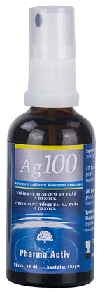 Pharma Activ Koloidní stříbro Ag100 40ppm spray 50 ml