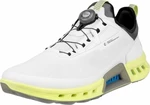 Ecco Biom C4 BOA Mens Golf Shoes White/Yellow 40