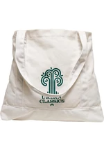 Canvas bag with logo in white