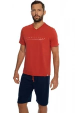 Henderson Emmet 41290 červené Pánské pyžamo XL červená