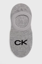 Ponožky Calvin Klein dámské, šedá barva