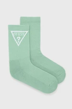 Ponožky Guess ELLEN dámské, zelená barva, V2GZ00 ZZ00I