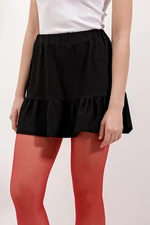Bigdart 1884 Knitted Mini Skirt - Black