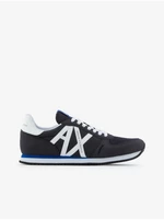 Navy blue men's Armani Exchange sneakers