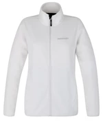 Women's fleece sweatshirt Hannah LIVELA II bright white mel