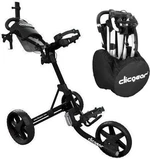Clicgear Model 4.0 SET Matt Black Wózek golfowy ręczny