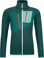 Ortovox Fleece Grid Jacket W Dark Pacific L Bluza outdoorowa