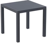 Záhradný stôl 80 cm Tmavosivá,Záhradný stôl 80 cm Tmavosivá
