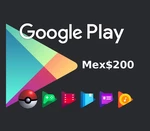 Google Play Mex$200 MXN Gift Card
