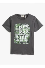 Koton T-Shirt - Gray - Regular fit