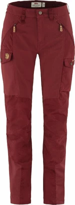 Fjällräven Nikka Trousers Curved W Bordeaux Red 36 Outdoorové kalhoty