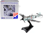 Messerschmitt Bf-109 Fighter Aircraft "Black 1 Ace Adolf Galland" German Luftwaffe 1/87 Diecast Model Airplane by Postage Stamp