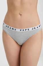 Tangá Pepe Jeans šedá farba