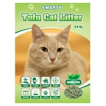 SMARTY Tofu cat litter green tea podstielka pre mačky 2,8 kg