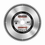 Kreator Krt020429 Pilový kotouč na dřevo 254mm, 80T