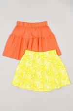 Dětská bavlněná sukně zippy 2-pack mini