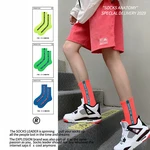 Sports Socks Autumn Fluorescent Green Ins College Style Japanese European and American Street Fashion Socks In Tube Cotton Socks