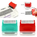 Roller Type Confidential Stamp Messy Code Stamp Express Privacy Smear Pen Anti-Leakage Covering Open Box Message Eliminator