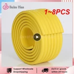 1~8PCS thickened baby safety protection strip table edge protection strip corner furniture corner child safety foam protection