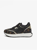 Black Women's Patterned Sneakers Guess Luchia - Women