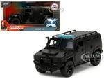 Agency SUV Matt Black "Fast X" (2023) Movie "Fast &amp; Furious" Series 1/32 Diecast Model Car by Jada